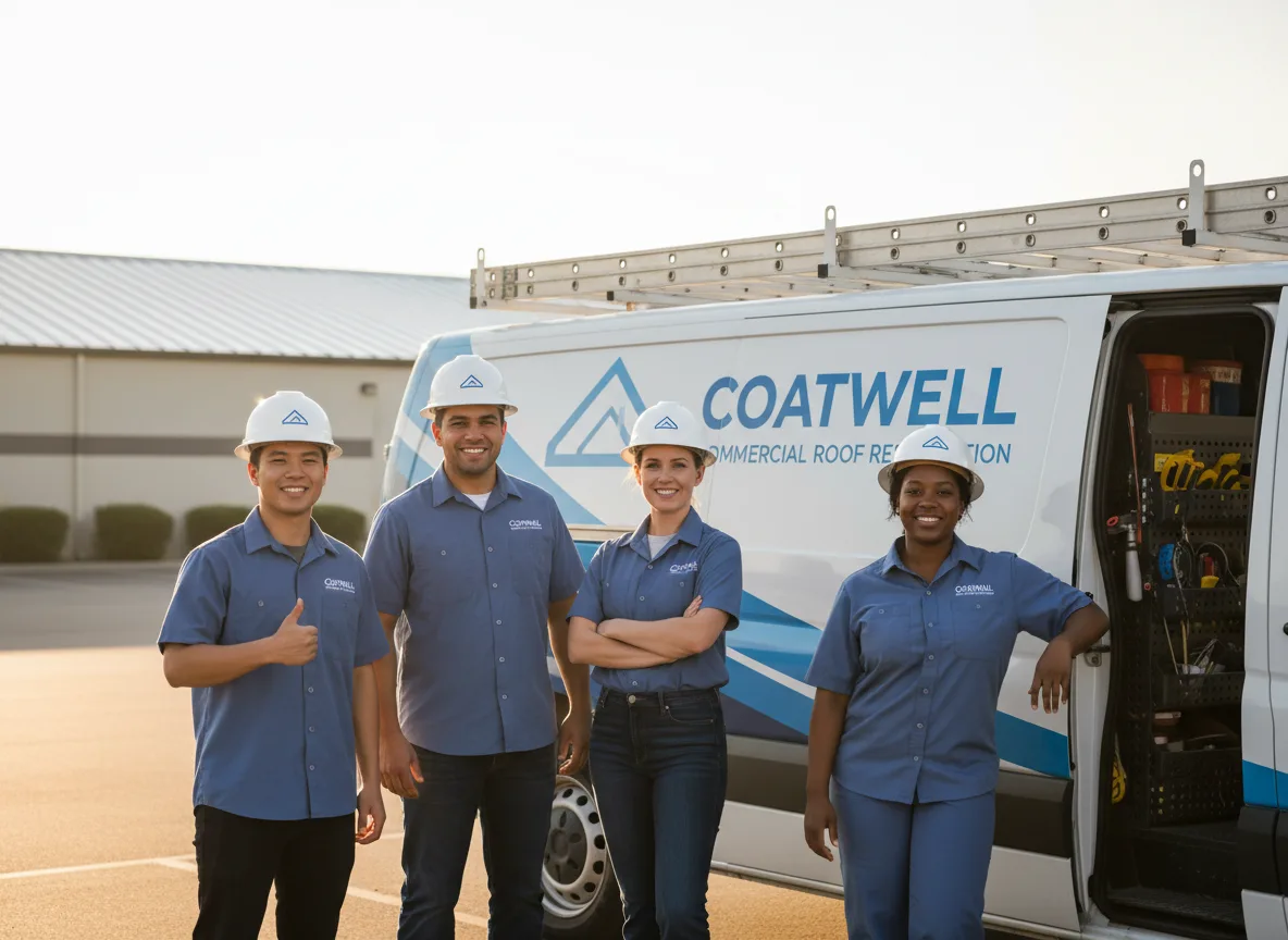Commercial roof coating company in Bogard, MO